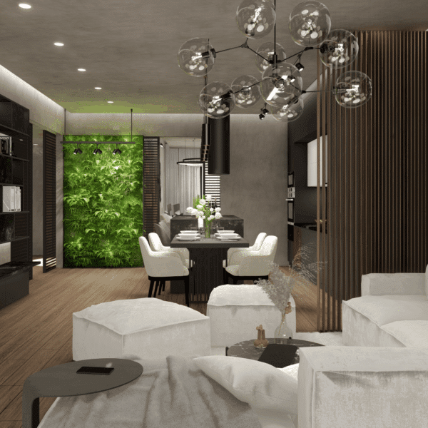 Návrh a realizace interiéru bytu – Praha