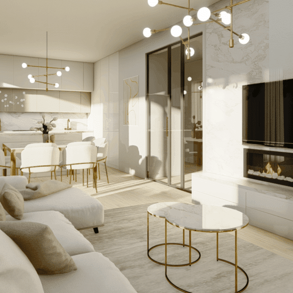 Návrh a realizace interiéru bytu – Praha